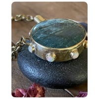 Image 3 of The Jupiter Vessel - Ethiopian Opals and Ocean Jasper 