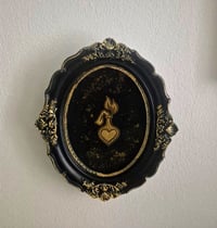 Image 3 of Molotovheart Gold with glitter