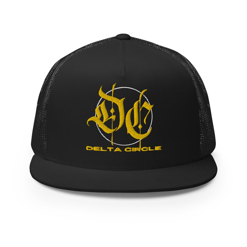 Delta Circle Trucker Cap