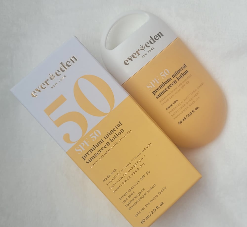 Image of [EverEden] SPF 50 Premium Mineral Sunscreen Lotion