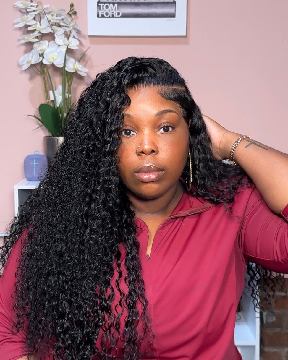 26 Inch Deep Wave 13x4 Frontal Wig Gently Worn Alexis Jeanell