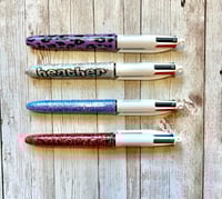Image 2 of Classic Bic 4 Color Glitter Pen