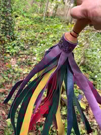 Image 1 of Muted Rainbow thuddy flogger