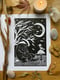Image of Badger Winter Cards Black