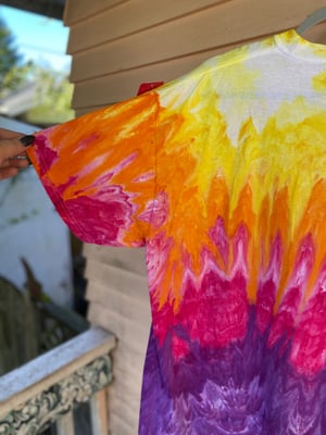 Image of XL Let's Go Girls Tie Dye Shirt 2