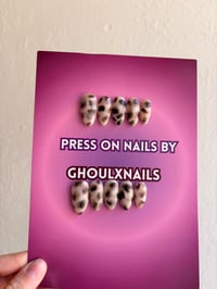 Image 1 of Blonde Tortoise Nails (MEDIUM ALMOND) 