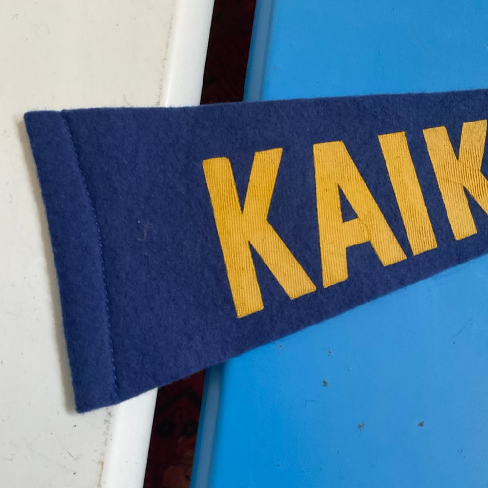 Image of Old Felt Pennant (Kaikohe)