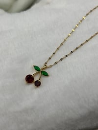 Image 3 of Cherry Necklace 