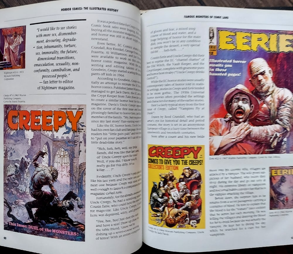 Horror Comics: The Illustrated History, by Mike Benton