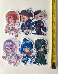 Image 2 of Twisted Wonderland - Malleus, Riddle, Idia, etc 3" Sticker