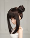 Natural Black Space Buns