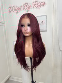 Image 5 of Burgundy blowout luxury (ready to ship) 