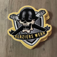 Glaziers wear shield