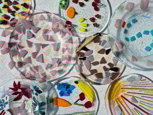 Image of FUSED GLASS WORKSHOP - JUNE