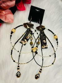 Image 2 of Gold night Large Hoop