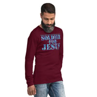 Image 17 of Soldier For Jesus ICE Unisex Long Sleeve Tee