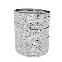 Image 1 of Silver Bangles 