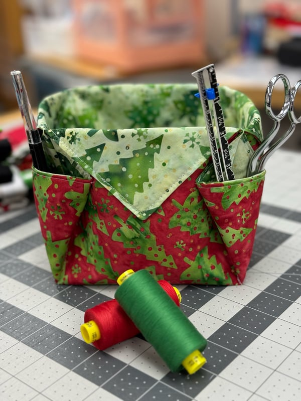 Image of Adult sewing 101: Christmas basket Sun Dec 15