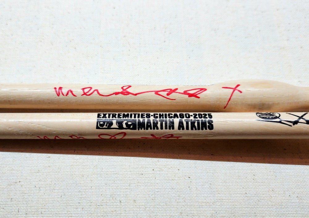 Image of Extremities 2025 Excel Drum Sticks (signed)