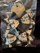 Image 1 of 4" Wizard Map Leather Bows