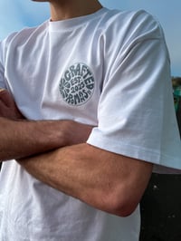 Image 1 of Men’s White Grafted Tee 