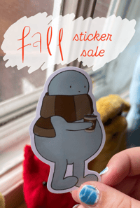 Image 3 of All Four Autumn Blob Stickers
