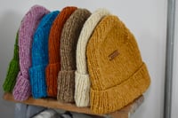 Image 1 of  Hipster Beanie - Hand-knit in Ireland