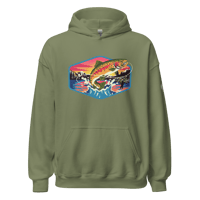 Image 2 of Rooted Cutthroat Trout Hoodie