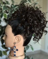 Image 1 of Chongo castaño oscuro 🤎🖤