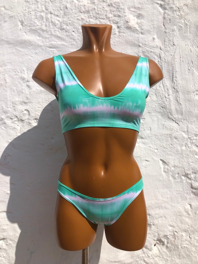 Image of Bikini brasileño Menta horizontal