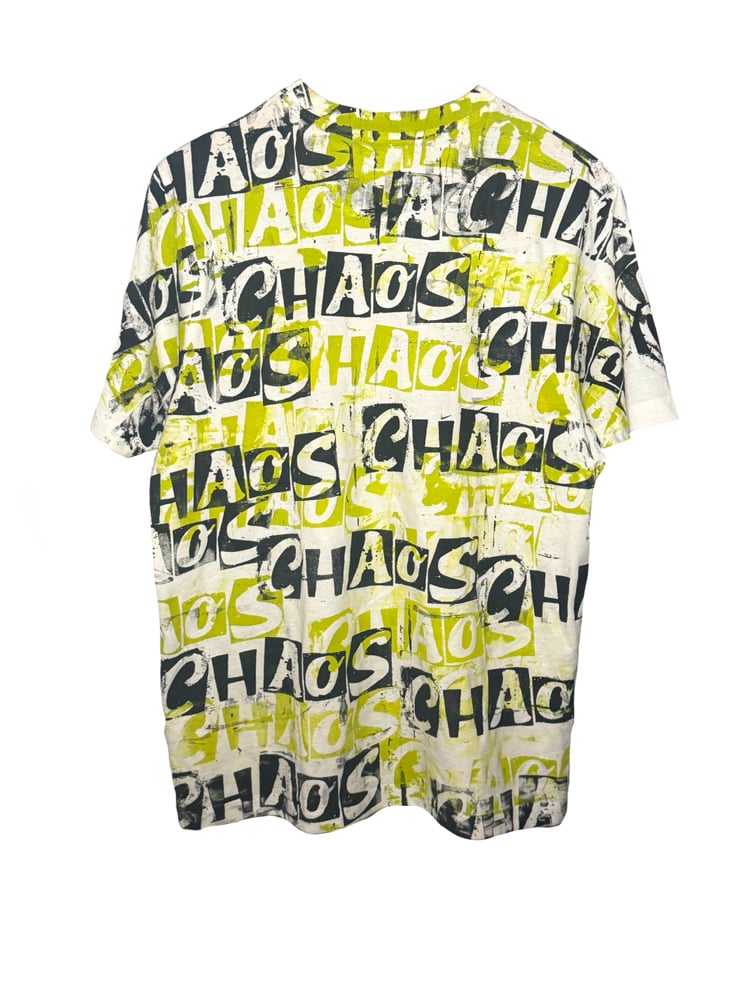 Image of THE END IS NEAR CHAOS LOGO TEE 
