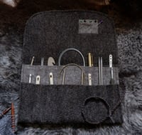 Image 1 of Harting Black Felt Tool Wrap #11