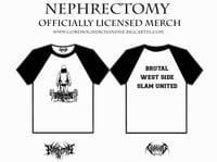 Image 4 of Nephrectomy-Black X White Raglan