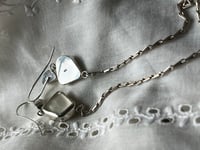 Image 4 of Earpiece Moonstone und Keshi