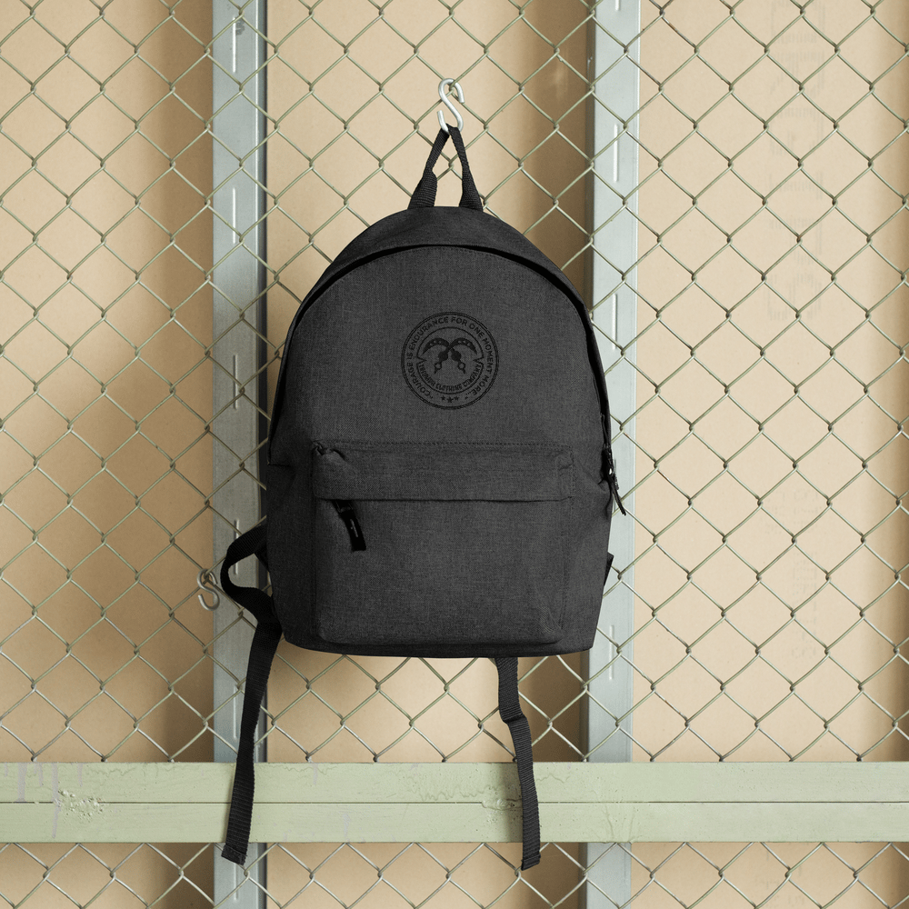 Image of Embroidered Backpack