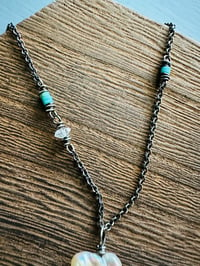 Image 9 of Treasure of the Sea pearl fringe necklace 2