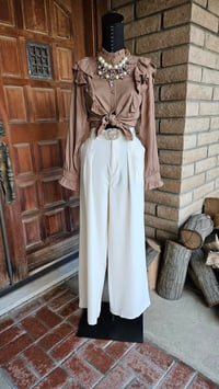 Image 5 of Taylor High-Rise wide Leg Pants 