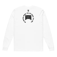 Image 4 of NEW! MDM Embroidered 'There you are' Garment-dyed heavyweight long-sleeve shirt