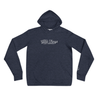 Image 3 of Unisex Hoodie - White Alternate Logo 