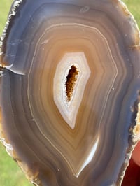 Image 3 of Agate Pair With Druzy Eye #1885