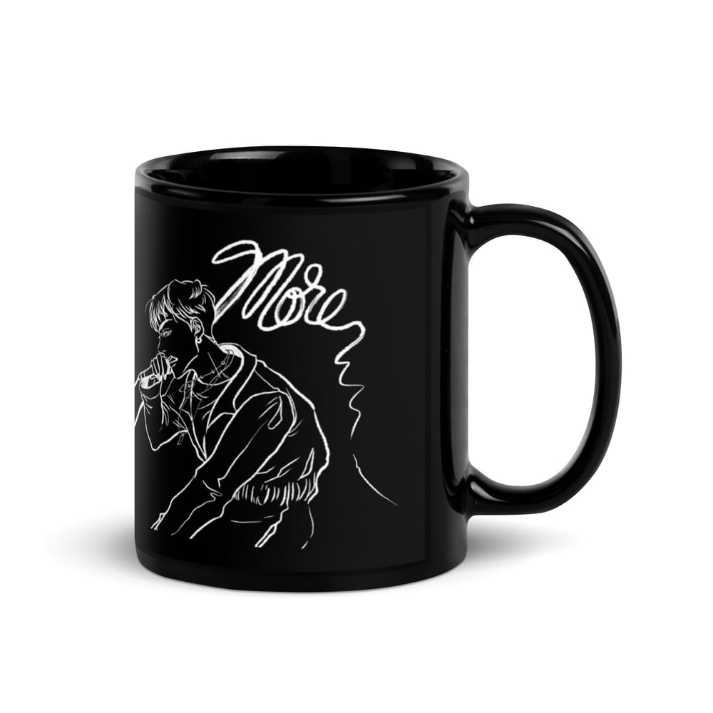 Image of JITB Arson Black Glossy Mug