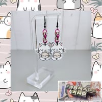 Cat + Plushie Earrings