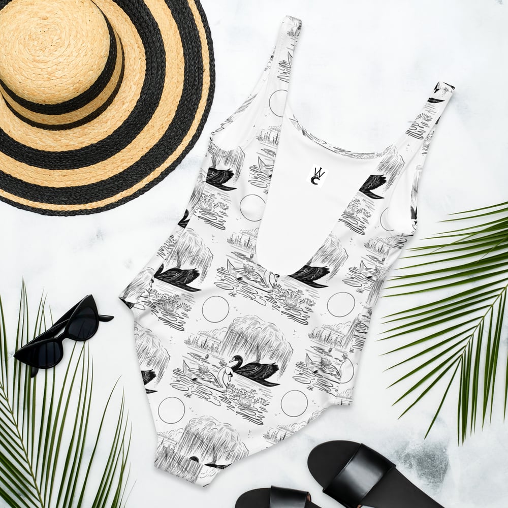 Swan Lake One-Piece Swimsuit