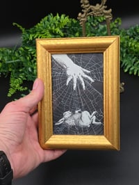Image 2 of Vintage Alice Collection with preserved web - Gold Alice and the White Rabbit
