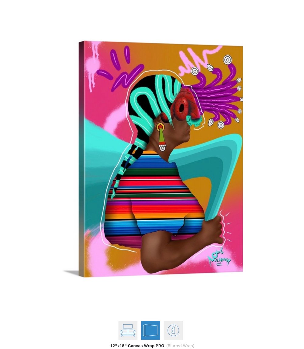 Image of Jade - Canvas Wrap Pro