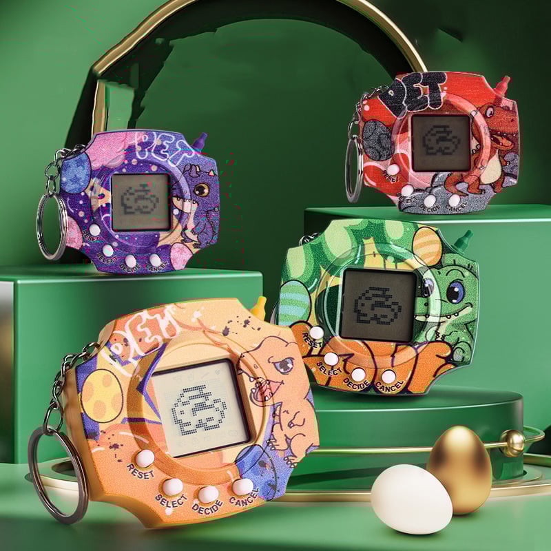 Image of New Electronic Pets Dinosaur Game Toys Mini Nostalgic Antique Pets Machine Virtual Cyber Digital Pet