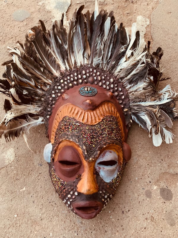 Image of Makonde Tribal Mask (9)