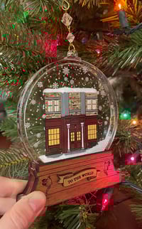 Image 2 of Bookshop Snowglobe Ornament