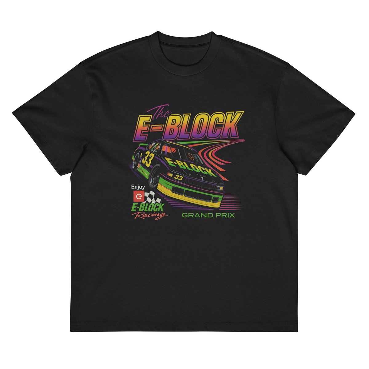 Image of The E-Block Racing Tee