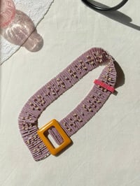 Image 5 of Belt Necklace ~Lila